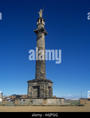 Britannia un monumento in onore di Lord Nelson in Great Yarmouth Foto Stock