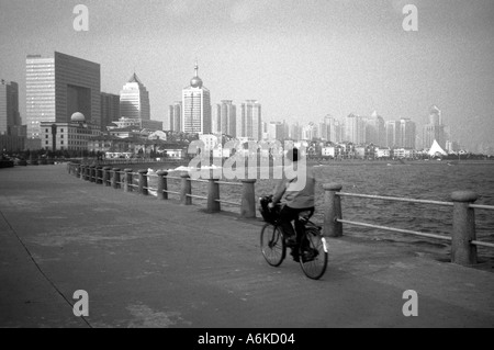 Giallo mare Qingdao Shandong Cina cinese asiatici in Asia Asia Foto Stock