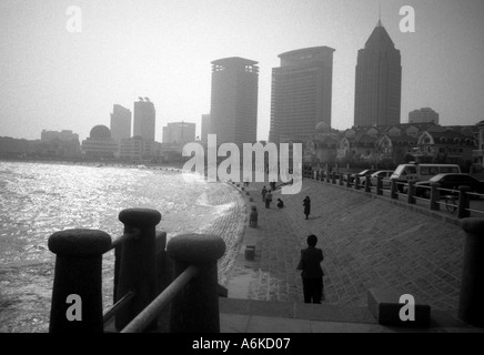 Giallo mare Qingdao Shandong Cina cinese asiatici in Asia Asia Foto Stock