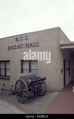 RSL ANZAC Hall in Beechworth Victoria Australia ANZAC Australia Nuova Zelanda Army Corp Foto Stock