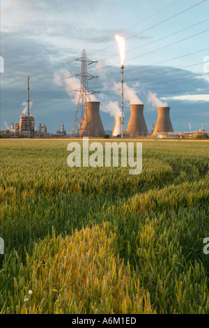 Grangemouth, Falkirk Regione, Scotland, Regno Unito. Foto Stock