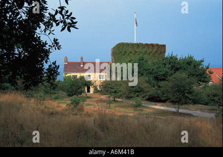 Il Manor House su Herm Foto Stock