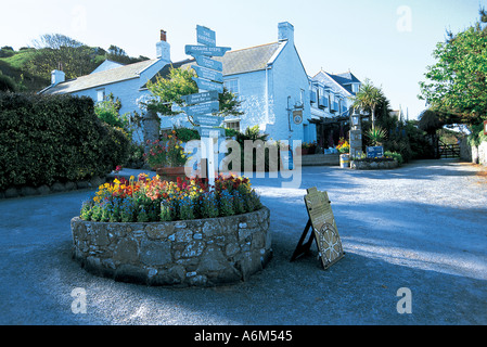 La nave Inn Public House su Herm Foto Stock