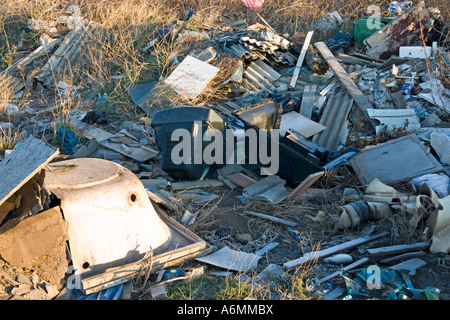 Volare il ribaltamento in Middlesbrough, North Yorkshire, Inghilterra Foto Stock