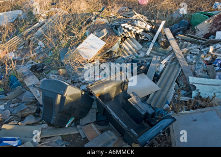 Volare il ribaltamento in Middlesbrough, North Yorkshire, Inghilterra Foto Stock