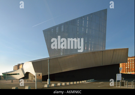 Imperial War Museum North Salford Quays Greater Manchester Lancashire west UK Europa Foto Stock