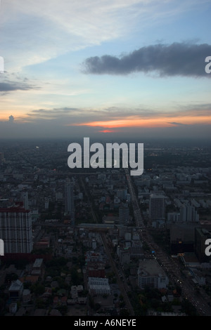 Bangkok tramonto B Foto Stock