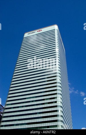 HSBC, Canary Wharf, Docklands, Londra Inghilterra REGNO UNITO Foto Stock