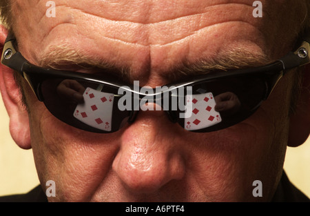 Giocatore di poker PAOLO MAXFIELD PIC da John ROBERTSON 2005 Foto Stock