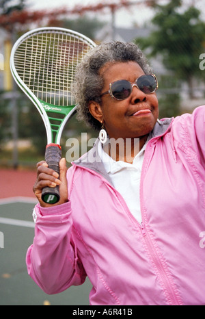 Campo da tennis Foto Stock