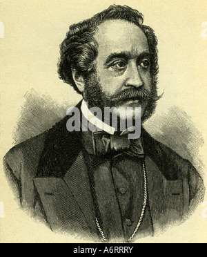 Gramont, Antoine Alfred Agenor Duca di 14,8 1819 - 18.1.1880, politico francese il ministro degli Affari Esteri 15.5.1870 - 10.8.1. Foto Stock