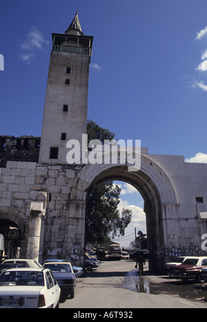 La siria Damasco Bab Touma Porta della Città Vecchia Foto Stock