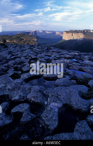 Morro do Pai Inácio ( Pai Inacio Hill ) a Chapada Diamantina ( Diamantina Plateau ) in stato di Bahia, in Brasile. Foto Stock