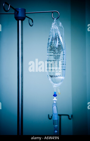 Flebo di glucosio Foto Stock