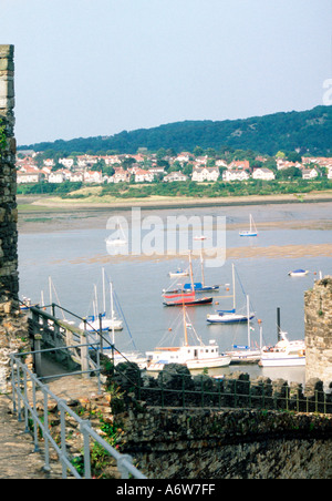 Tywyn da Conwy North Wales Denbighshire Gwynedd Foto Stock