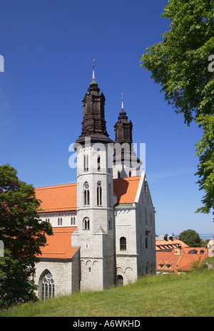 Chiesa cattedrale di St Mary Visby Gotland Svezia Foto Stock