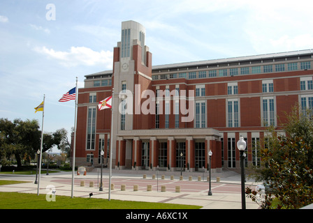 Il nuovo Osceola County Courthouse in centro storico di Kissimmee FL Florida Foto Stock