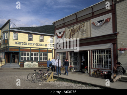 America del nord, Canada, Yukon, Dawson City Foto Stock