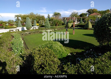 Hollis parco giardino nel cuore del centro cittadino di Lakeland Florida FL USA Foto Stock