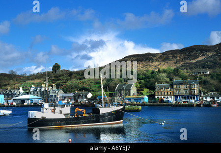 Il Royal Burgh di Campbeltown è un burgh in Argyll and Bute, Scozia, situato nella zona di Campbeltown Loch sulla penisola di Kintyre. Foto Stock