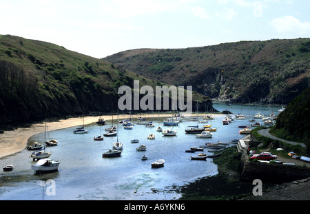 Il Galles Cymru Barmouth Afon Mawddach estuary port Foto Stock