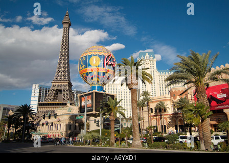 Aladdin casinò e hotel nella strip di Las vegas durante il giorno Foto Stock