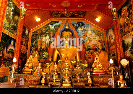 Wat Phra That Doi Suthep periferia di Chiang Mai Chiang Mai Provincia Thailandia Asia Foto Stock