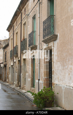 Domaine Mas lume in Gabian. Pezenas regione. Languedoc. La Francia. L'Europa. Foto Stock