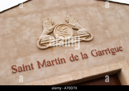 Chateau St Martin de la Garrigue. Languedoc. La Francia. L'Europa. Foto Stock