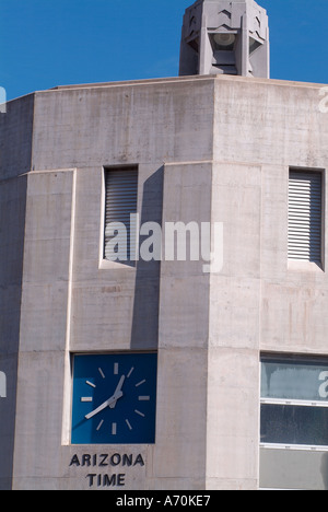 Orologio da torre di presa della Diga di Hoover arizona lato Foto Stock