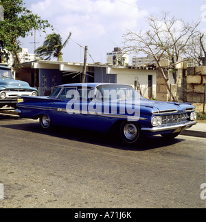 Trasporti/trasporti, automobili, modelli di auto, Chevrolet 'Impala', 1960, Cuba 1980s, , Foto Stock