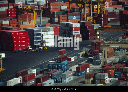 Singapore terminale cargo Foto Stock