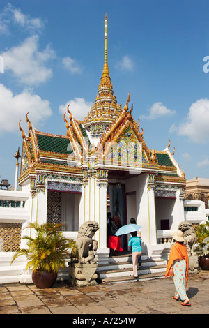 Cancello di ingresso al gruppo di Dusit del Grand Palace. Bangkok, Tailandia. Foto Stock