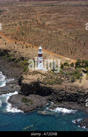 Vista aerea di Albion faro Foto Stock