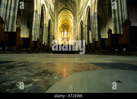 San Vito s Cathedral Pragure Castle Praga Repubblica Ceca Foto Stock