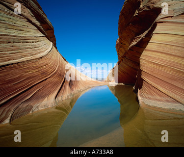 Coyote buttes, Scalone Escalante National Monument, Utah Foto Stock