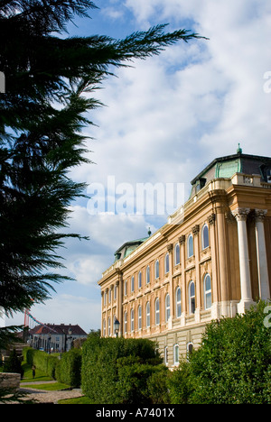 Dettaglio della Nazionale Ungherese edificio Galleria a Budapest Foto Stock