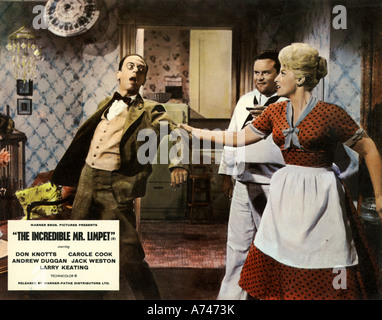 L'INCREDIBILE SIGNOR LIMPET 1964 Warner film con Don Knotts a sinistra e Carole Cook Foto Stock