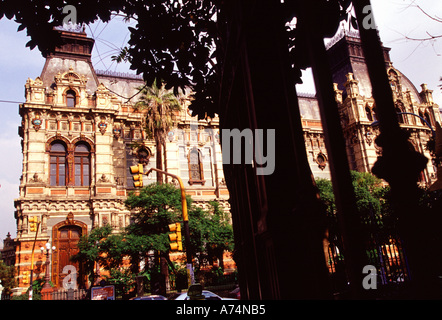 Buenos Aires, Argentina, il Palacio de las Aguas Corrientes, costruita tra 1887, 1894 Foto Stock