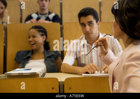 Insegnante di docente per la classe Foto Stock