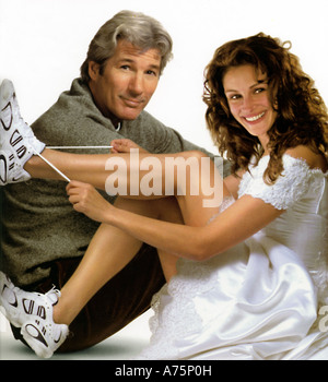 RUNAWAY sposa 1999 Paramount commedia romantica film con Richard Geere e Julia Roberts Foto Stock