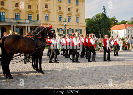 Eisenstadt Österreich Neusiedler See Austria città capitale del Burgenland Foto Stock