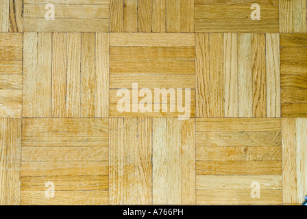 Pavimento in legno, close-up, full frame Foto Stock