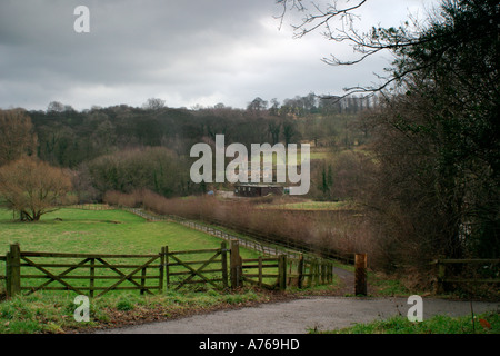 Worsbrough Mill e Country Park da Tortora Valley Trail Foto Stock