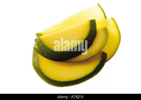 Fette di mango, close-up Foto Stock