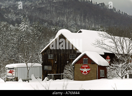 Farm in rural Vermont Foto Stock