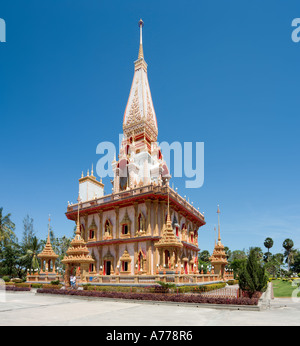 Wat Chalong tempio buddista, Phuket, Tailandia Foto Stock