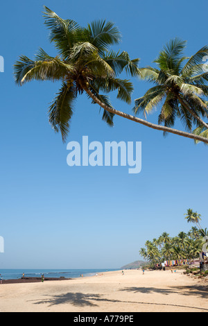 Anjuna Beach, Goa nord, Goa, India Foto Stock