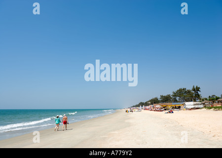 Mobor Beach, Colva, Goa Sud, Goa, India Foto Stock