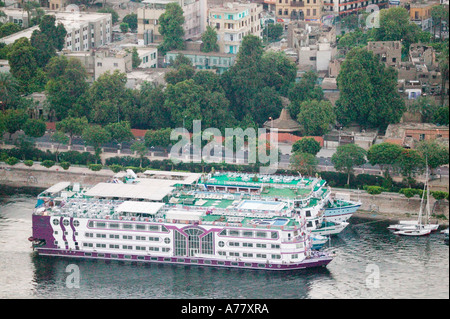 La nave di crociera Nilo Foto Stock